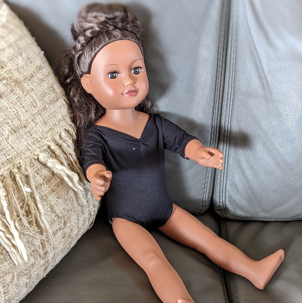 CITITOY brown eyed chocolate skin 18" doll